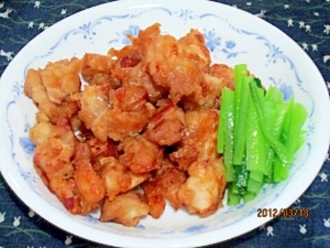 袋で下処理　鳥モモ肉の唐揚げ